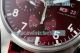 BLS Swiss Clone IWC Schaffhausen Pilot's 41mm Burgundy 7750 Chronograph Watch (4)_th.jpg